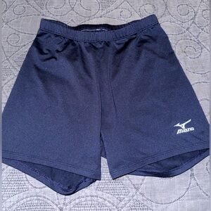 mizuno navy volleyball track spandex